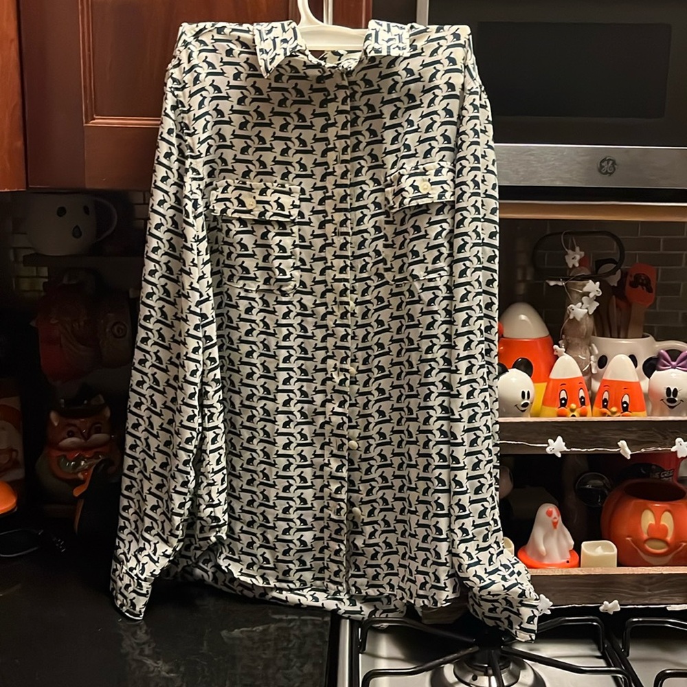 Bunny button down shirt